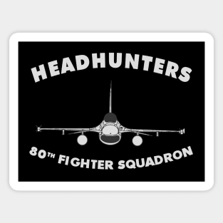 80th Fighter Squadron Headhunters USAF F16 Magnet